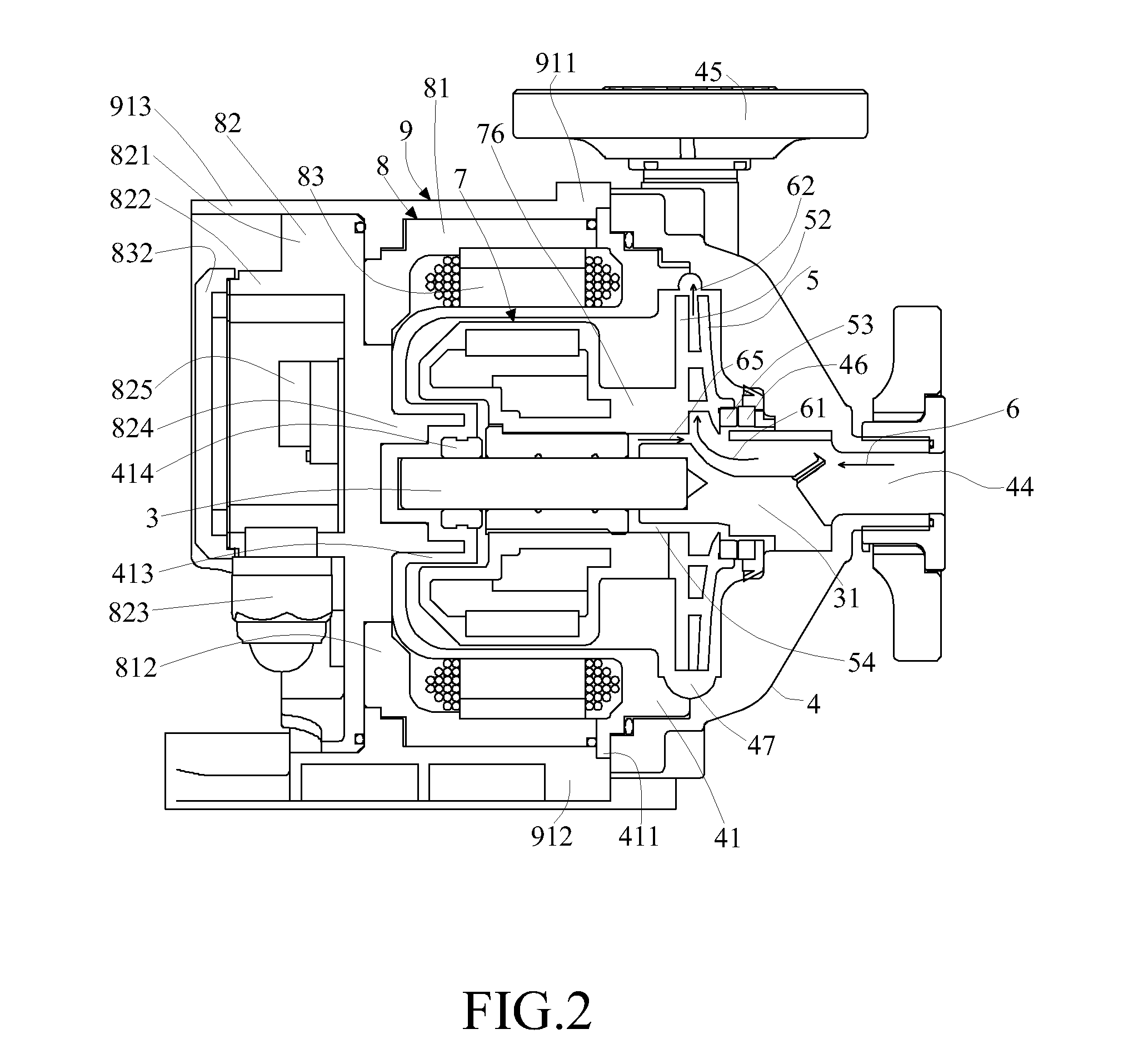 Permanent magnet canned motor pump with corrosion-protection housing