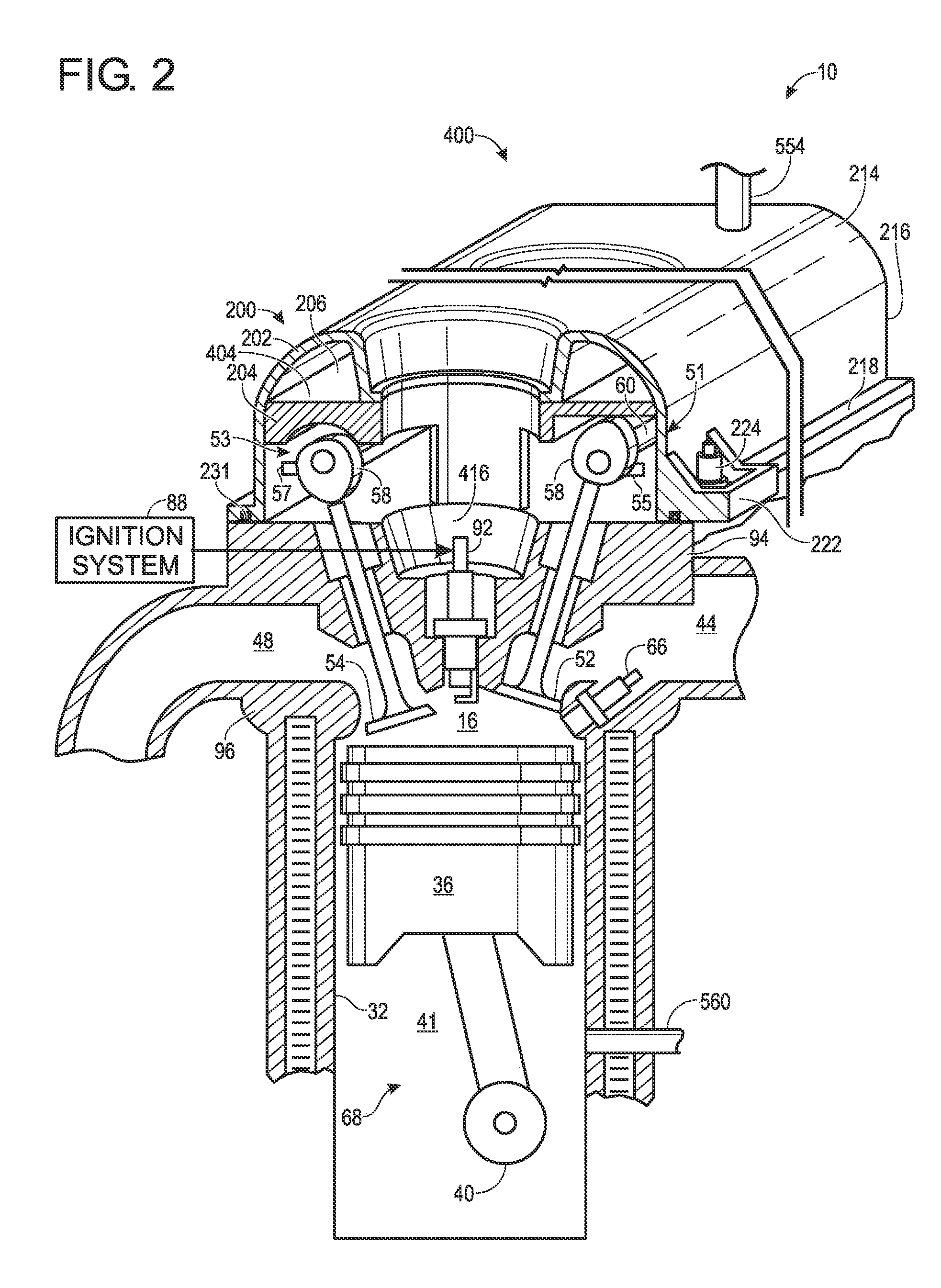 Structural oil baffle for engine covers