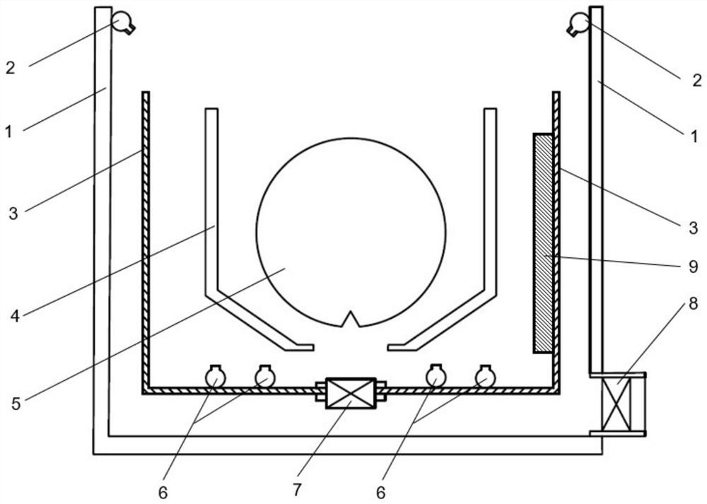 Device and method for cleaning semiconductor wafer after wet etching of oxide layer