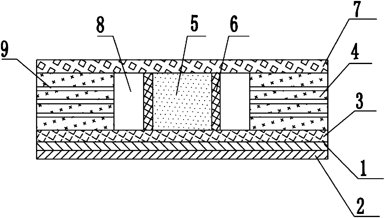 Fireproof plate for outer wall