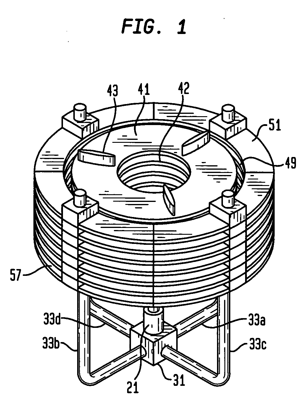 Cooling apparatus for heat generating devices