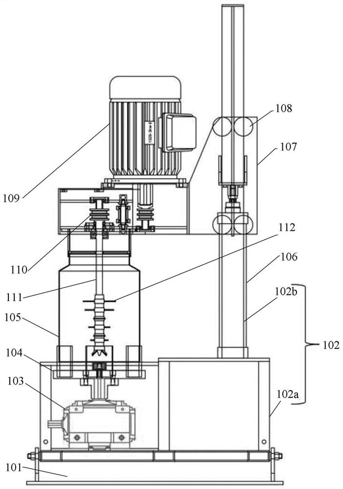 Automatic slurrying and cleaning system for kitchen garbage