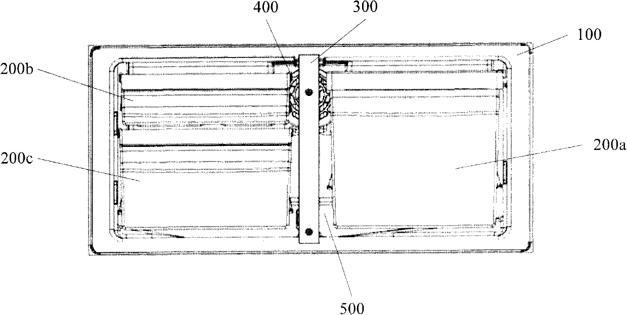 Refrigerator and air supply system of chamber of refrigerator