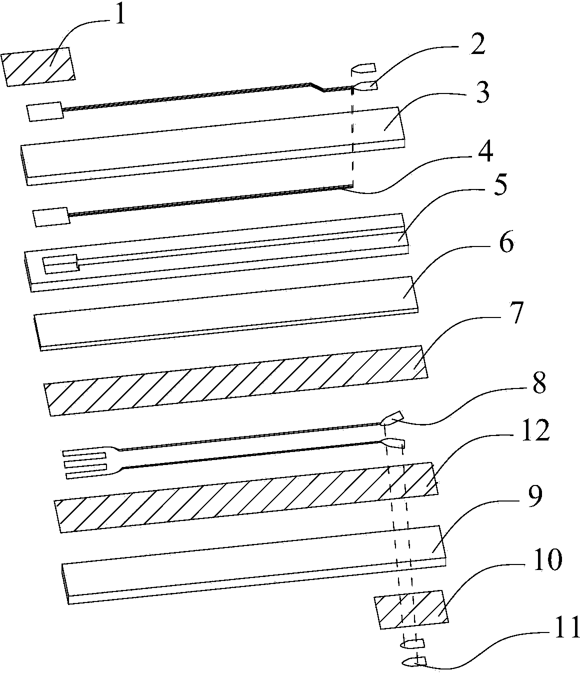 Oxide tape-casting slurry-based oxygen sensor for vehicle and manufacture method of sensor