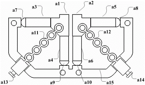 Symmetrical double-feet driving offresonance piezoelectric linear motor