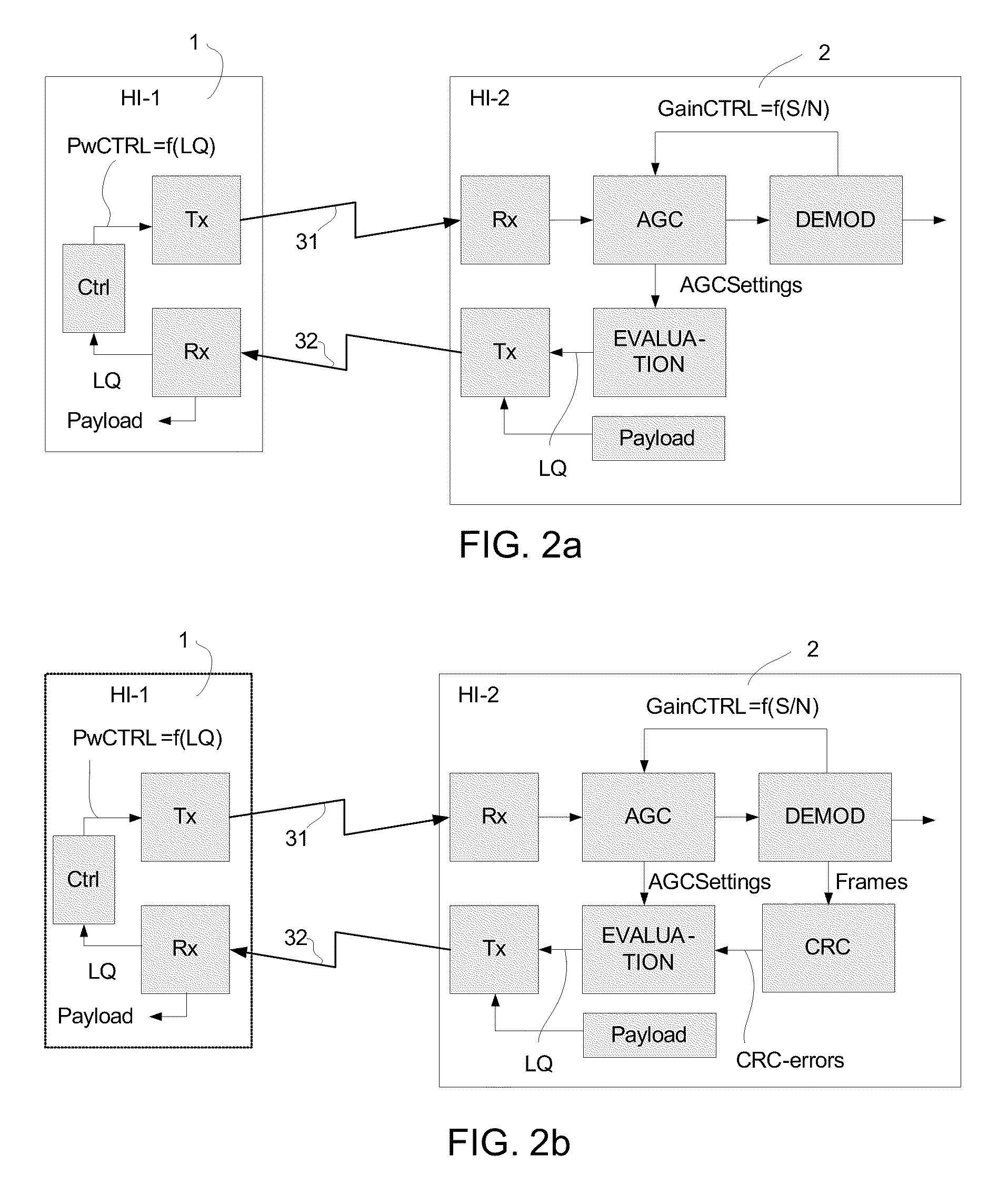 Power management in low power wireless link