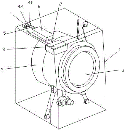 Washing machine washing control method and washing machine