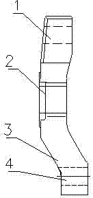 Shaft seat of balance shaft