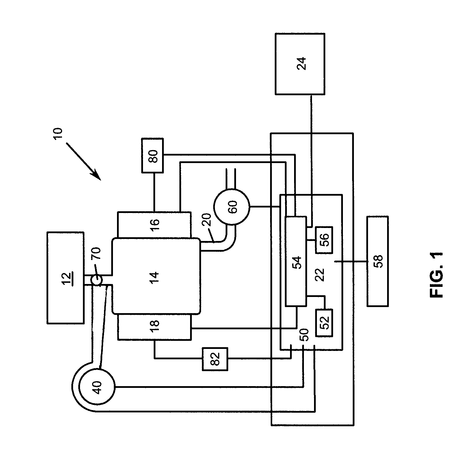 Self-contained, portable h2/co2 (AIR) ratio apparatus