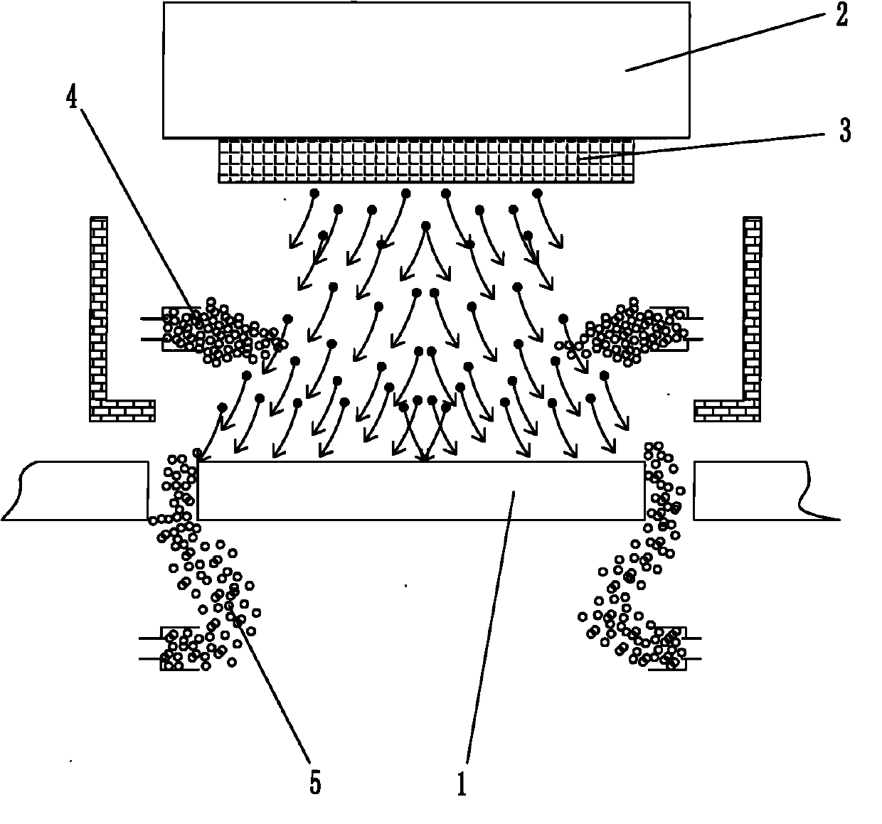 Method for eliminating edge effect of coated glass