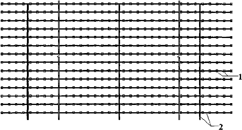 Combined vacuum preloading method foundation treatment construction method