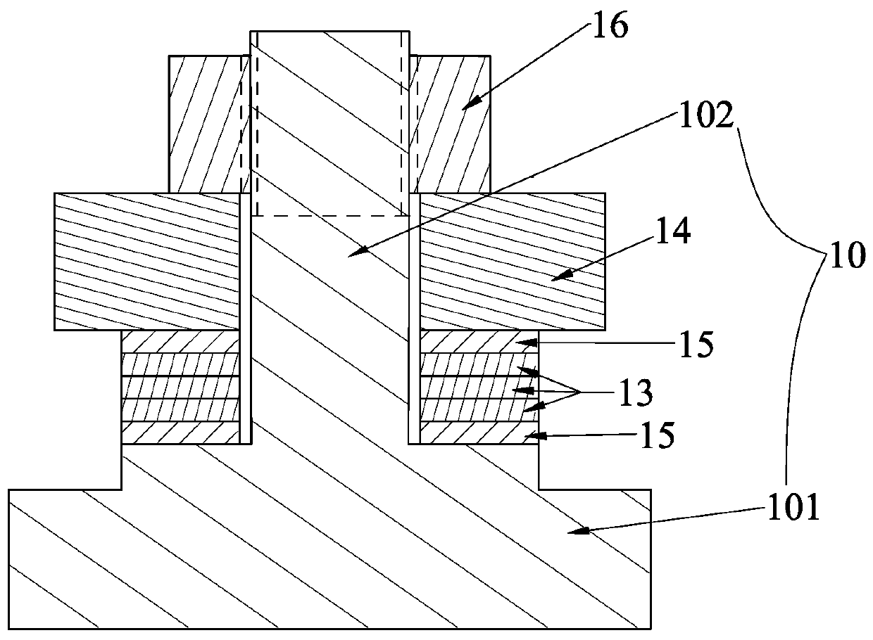 Preparation method of piezoelectric sensor assembly