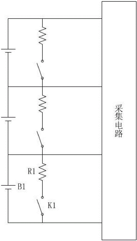 Passive balance circuit and method for battery management system