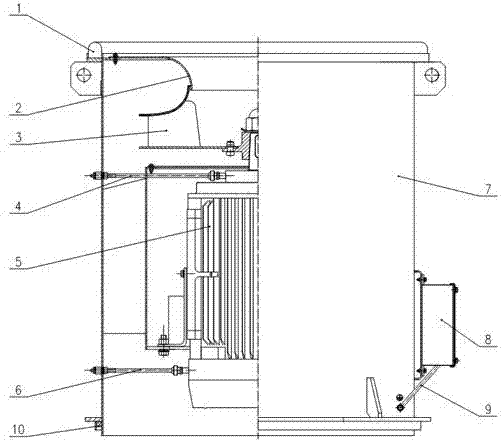 Efficient axial centrifugal fan