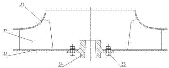 Efficient axial centrifugal fan