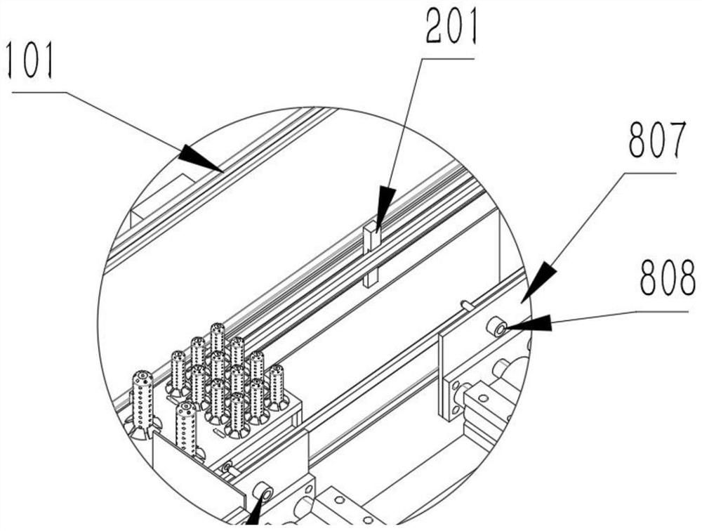 Continuous cleaning glass instrument cleaning device for school experiments