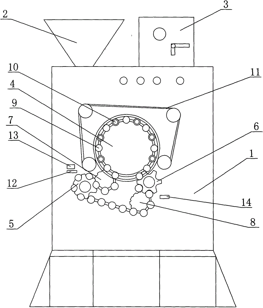 A fully automatic pipeline inner layer spraying equipment