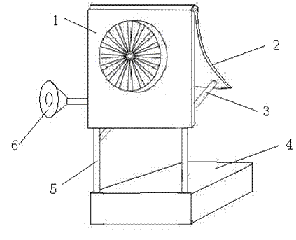 Solar fan with radio function