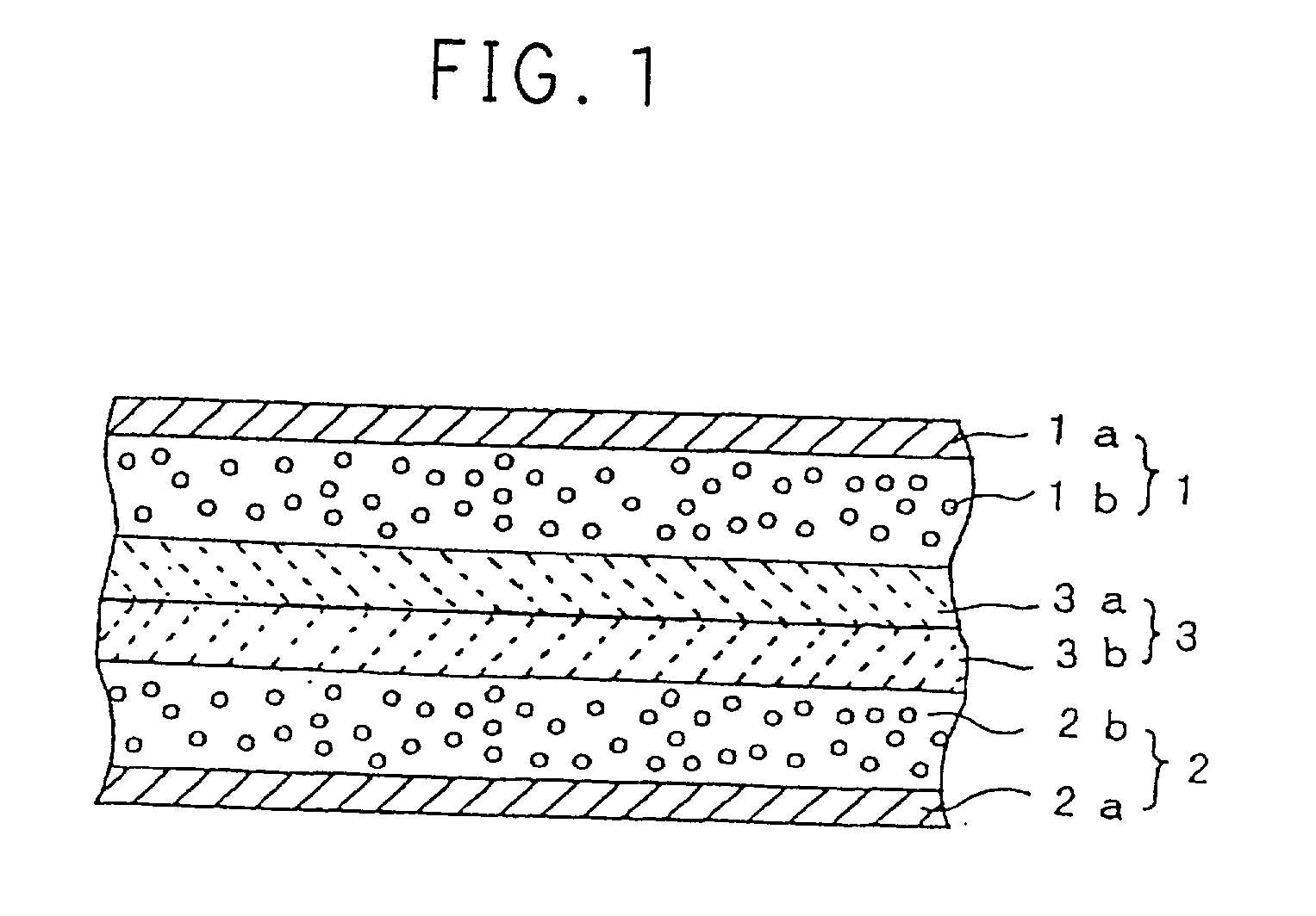 Separator for battery, battery and process for preparing the separator