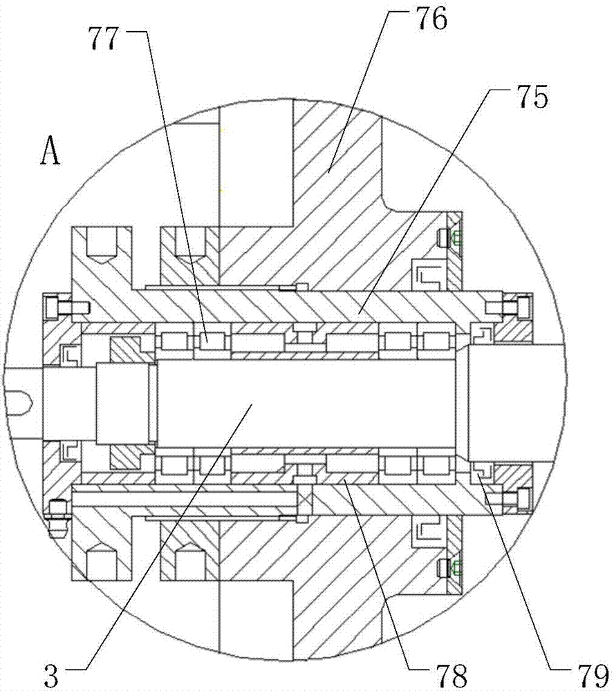 Horizontal pelletizing device and extruder