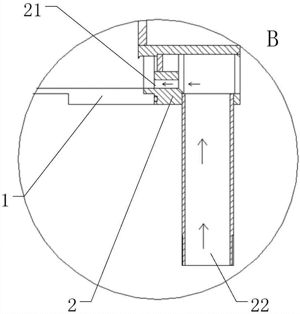 Horizontal pelletizing device and extruder