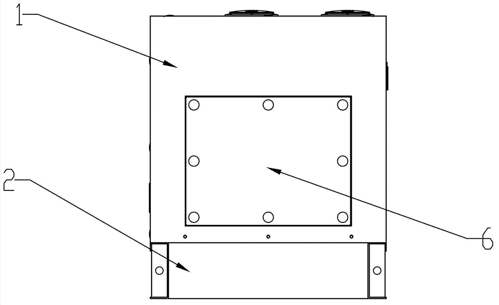 Vehicle-mounted generating set box body