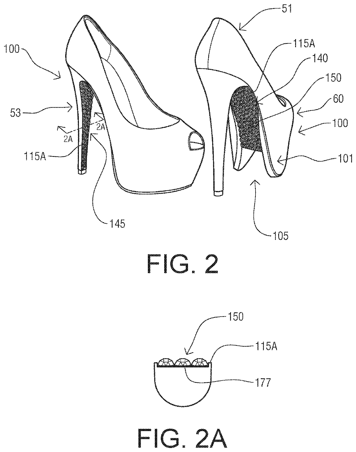 Construction unit and decorative component, and a shoe incorporating same