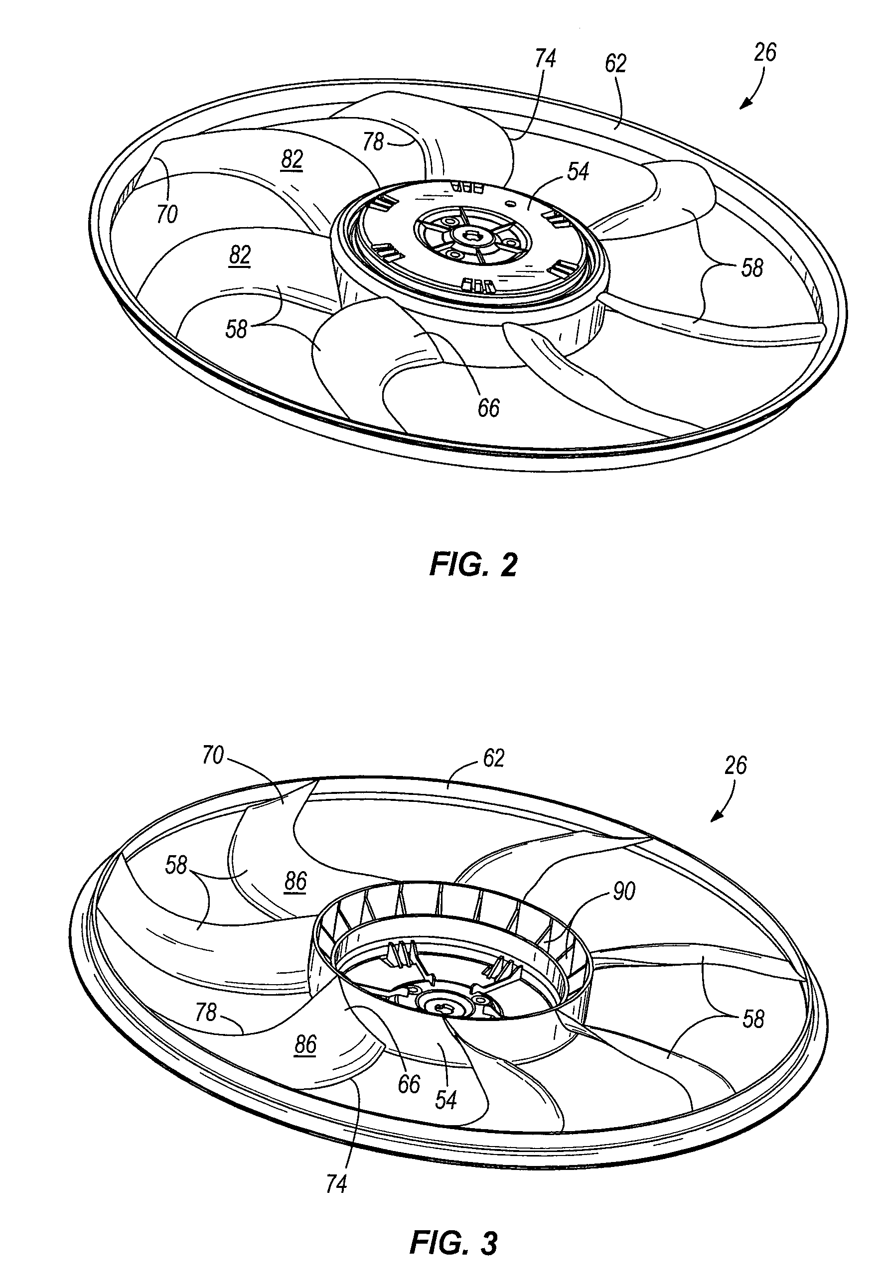 Axial fan assembly