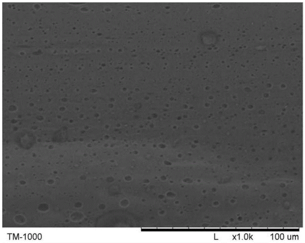 A preparation method of high temperature resistant fluoropolymer microporous material