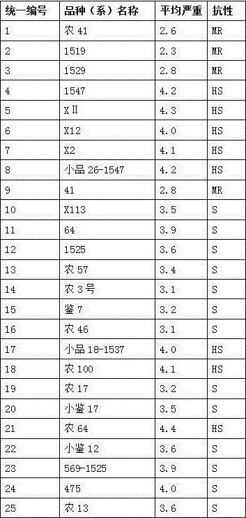 Method for identifying yellow dwarf resistance of triticale