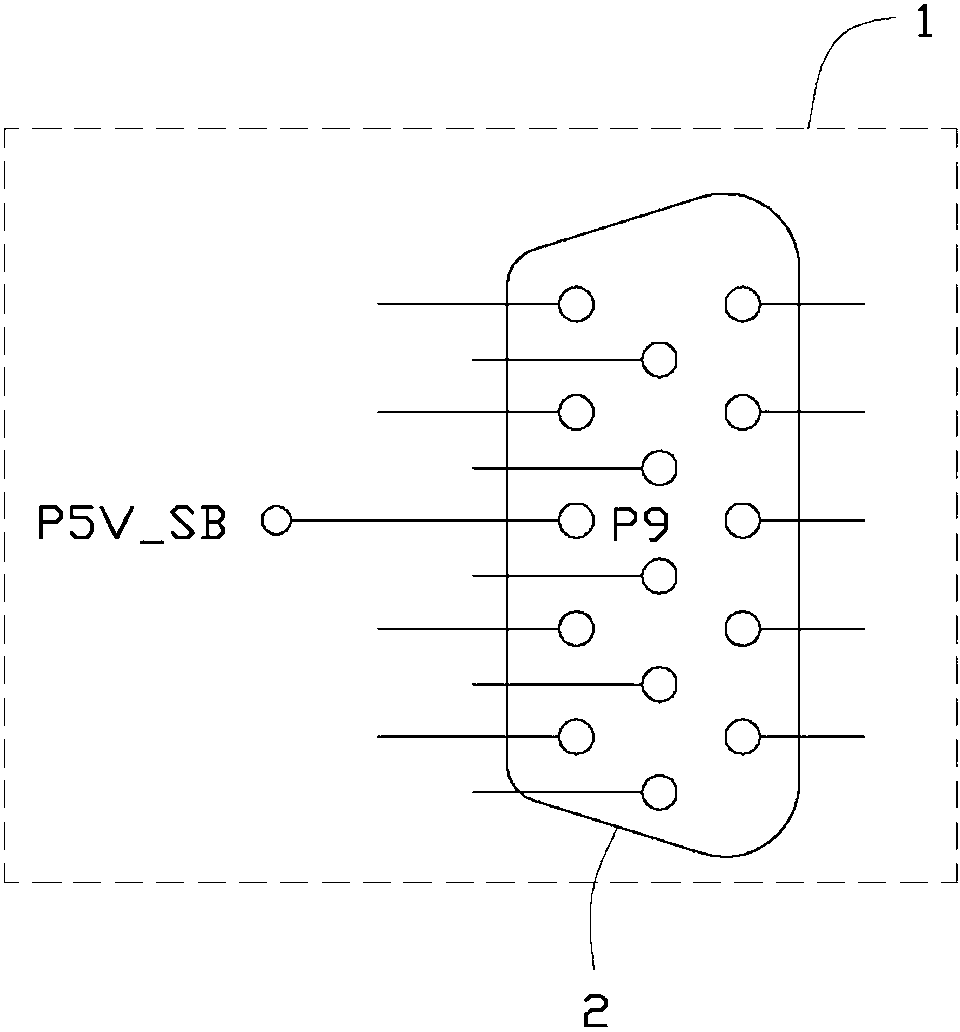 Display and computer system provided with same