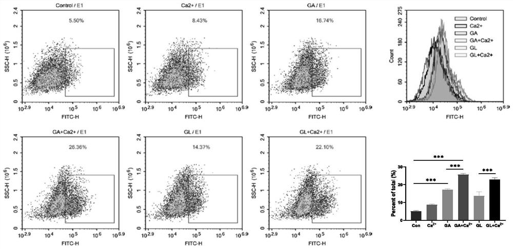 Multistage response injectable hydrogel loaded with gambogic acid and application thereof