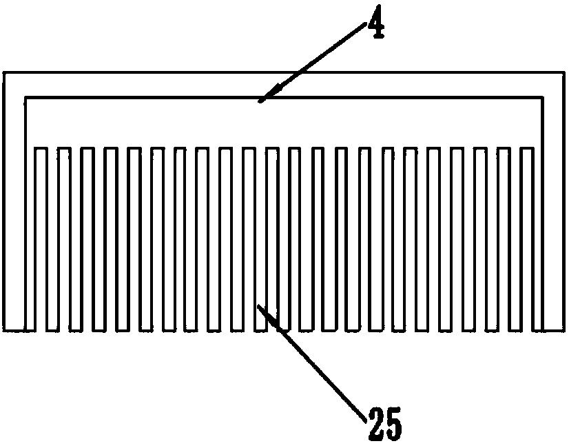 Fallen leaf cleaning device used for garden lawn