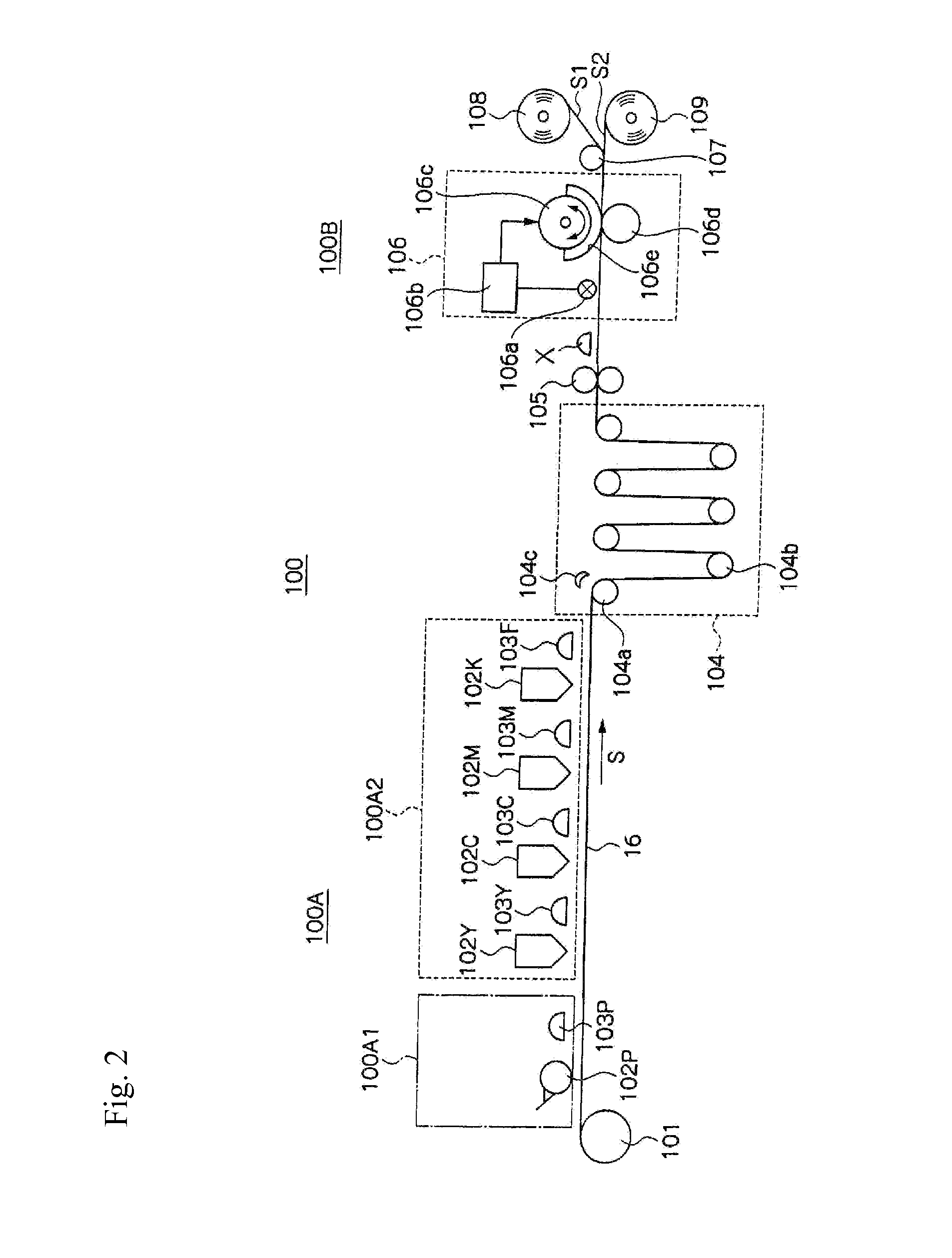 Ink jet recording method and ink jet recording device