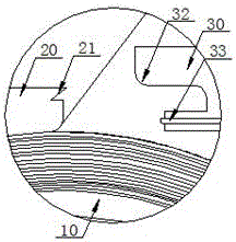 Full-automatic mutual inductor magnetic core strip winding device