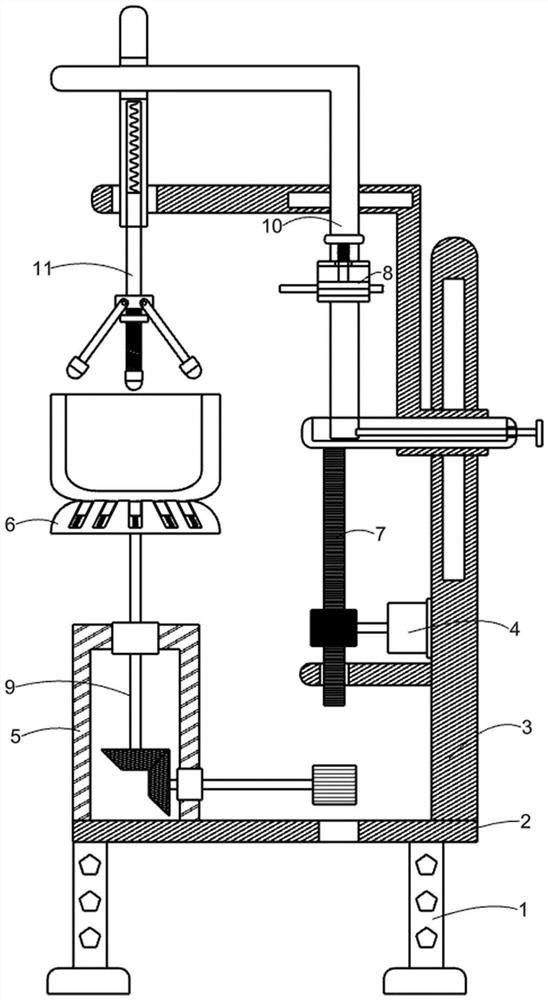 A ceramic spraying type uniform glazing device