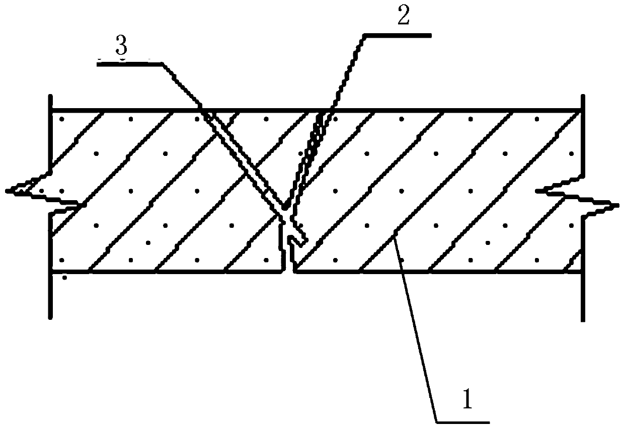 Multi-material composite plugging and waterproofing method based on forming non-curing material