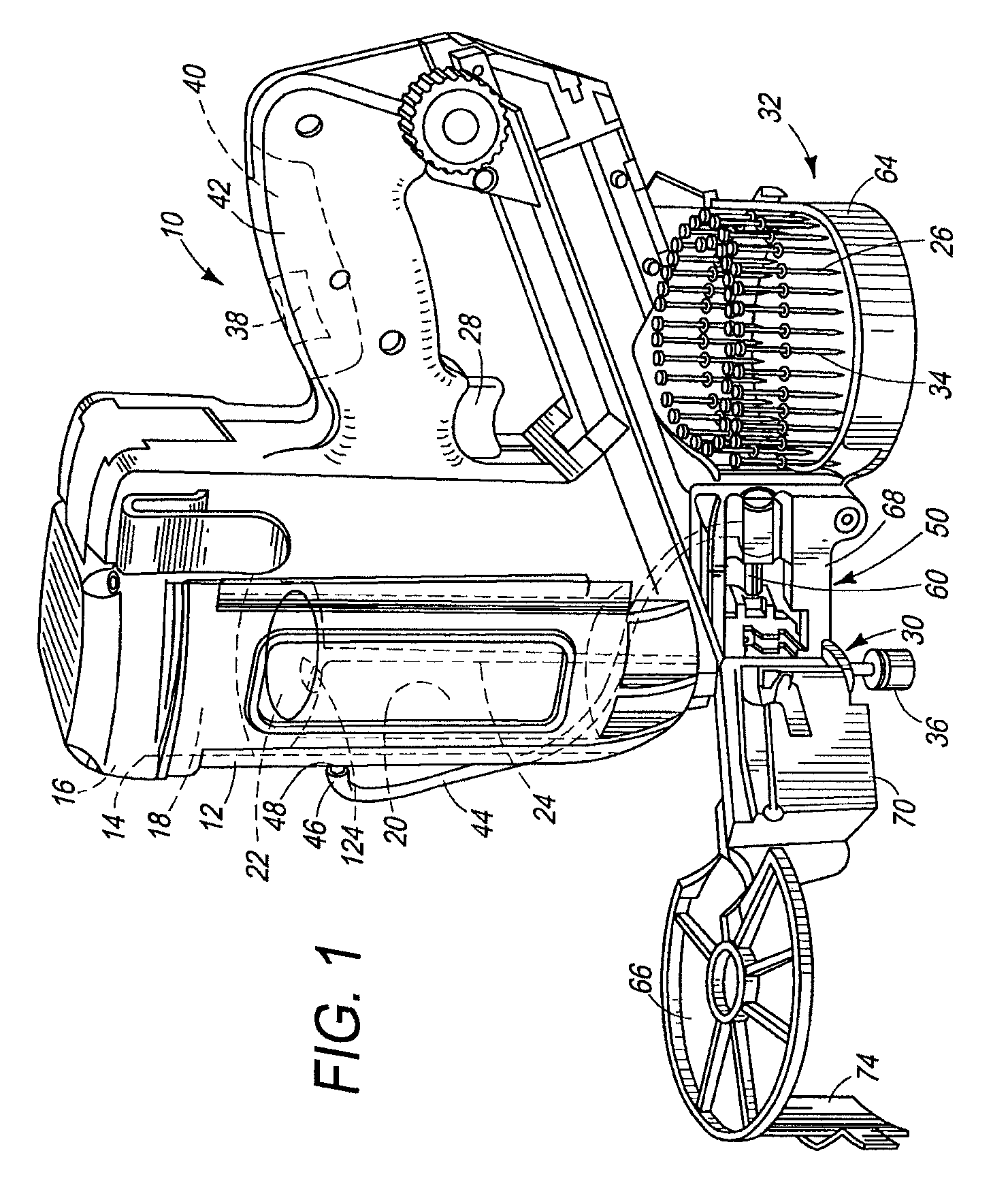 Fastener feeder delay for fastener driving tool