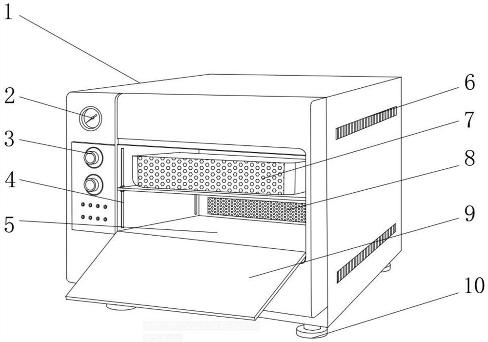 Medical endoscope cleaning and disinfecting device