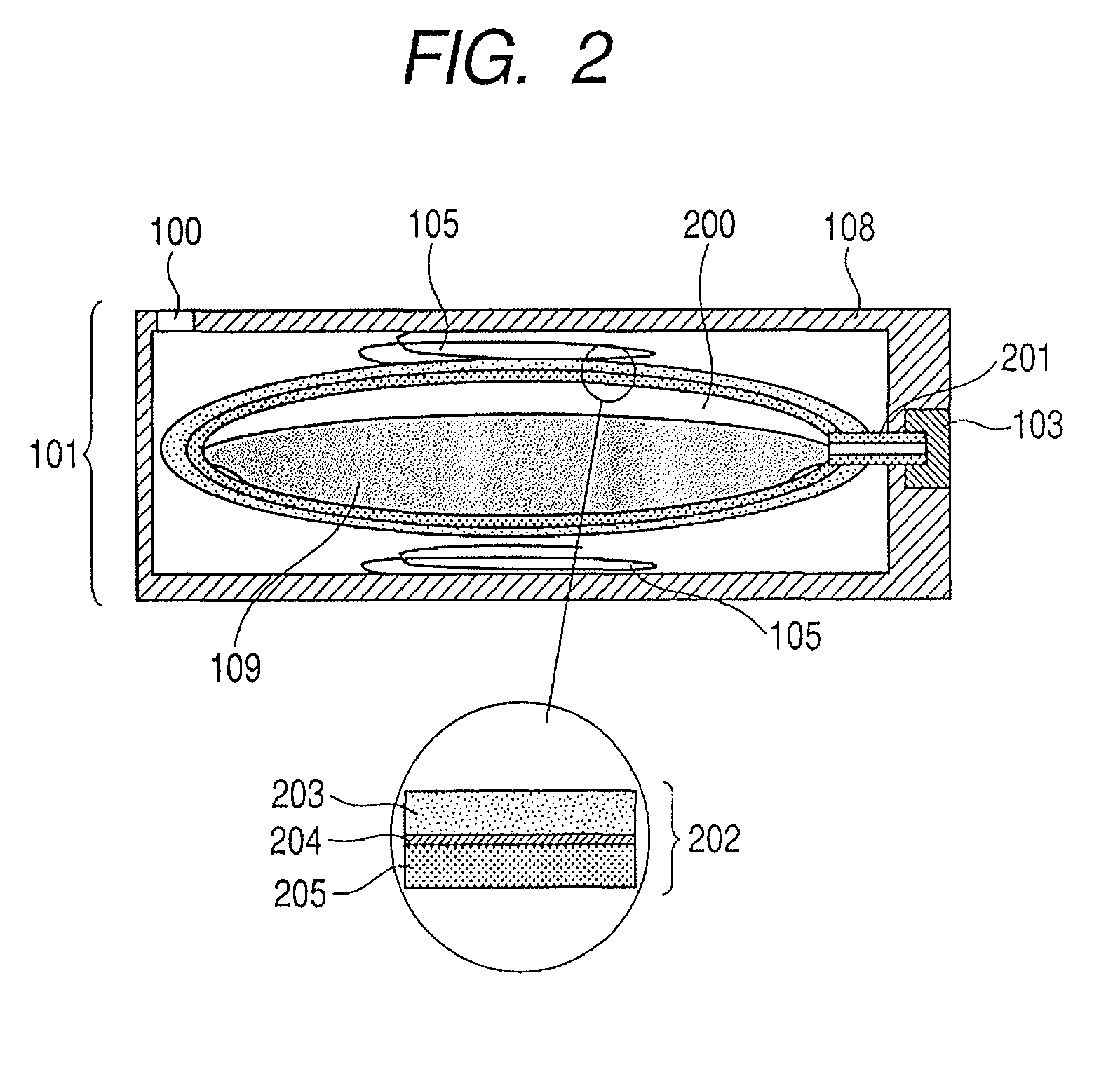 Ink tank for ink jet recording device