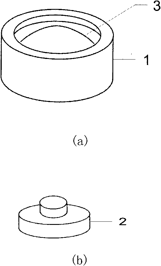 End-to-end intestinal anastomosis magnetic device