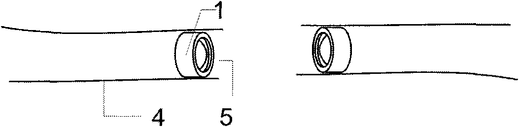 End-to-end intestinal anastomosis magnetic device