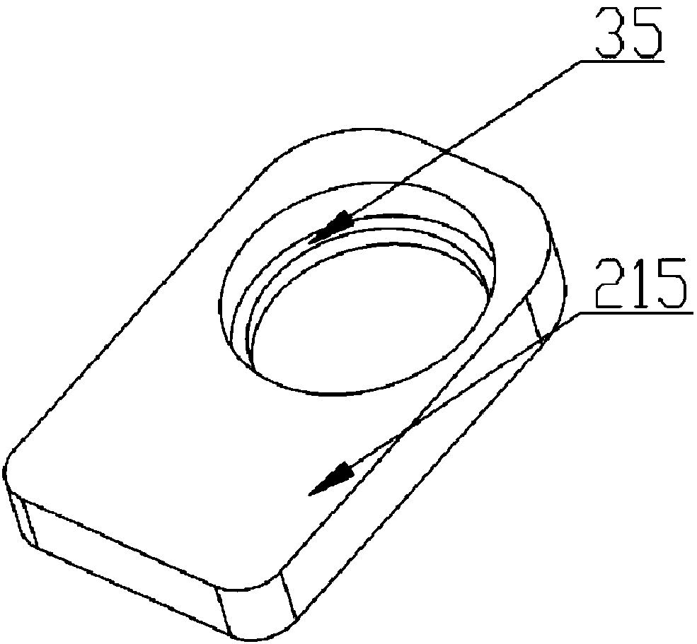 Central powder conveying-type expandable multi-beam laser cladding head and application thereof