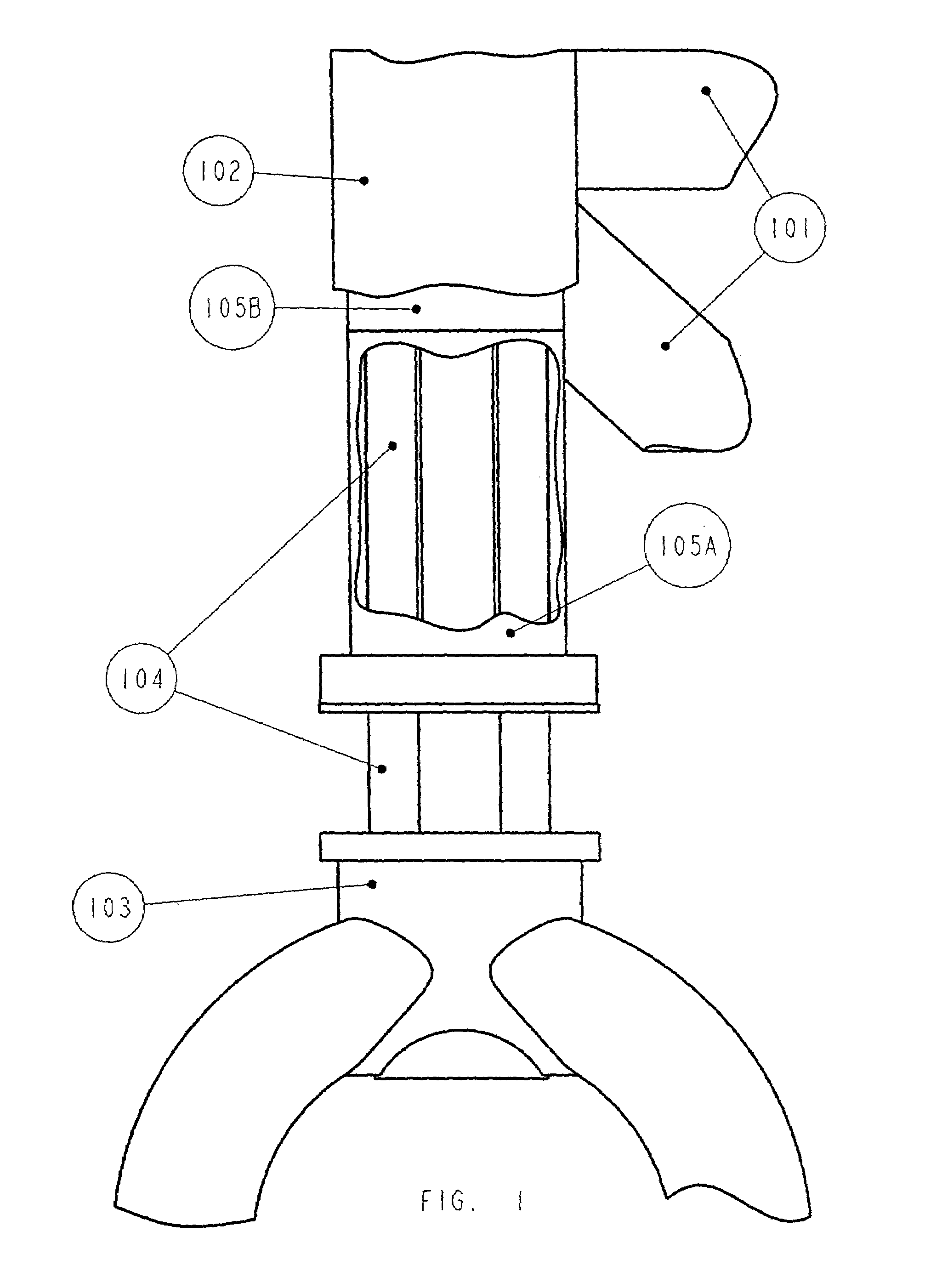 Adjustable length suspension fork for a bicycle