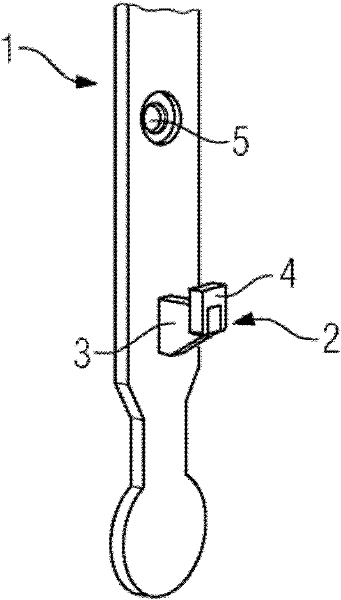 Holding device for a cast resin transformer winding