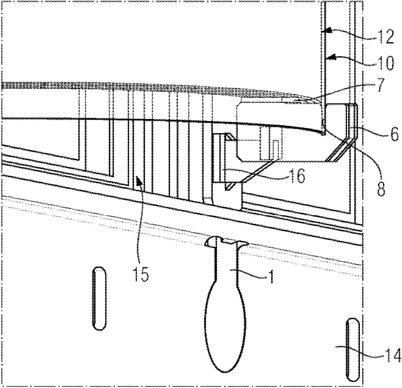 Holding device for a cast resin transformer winding