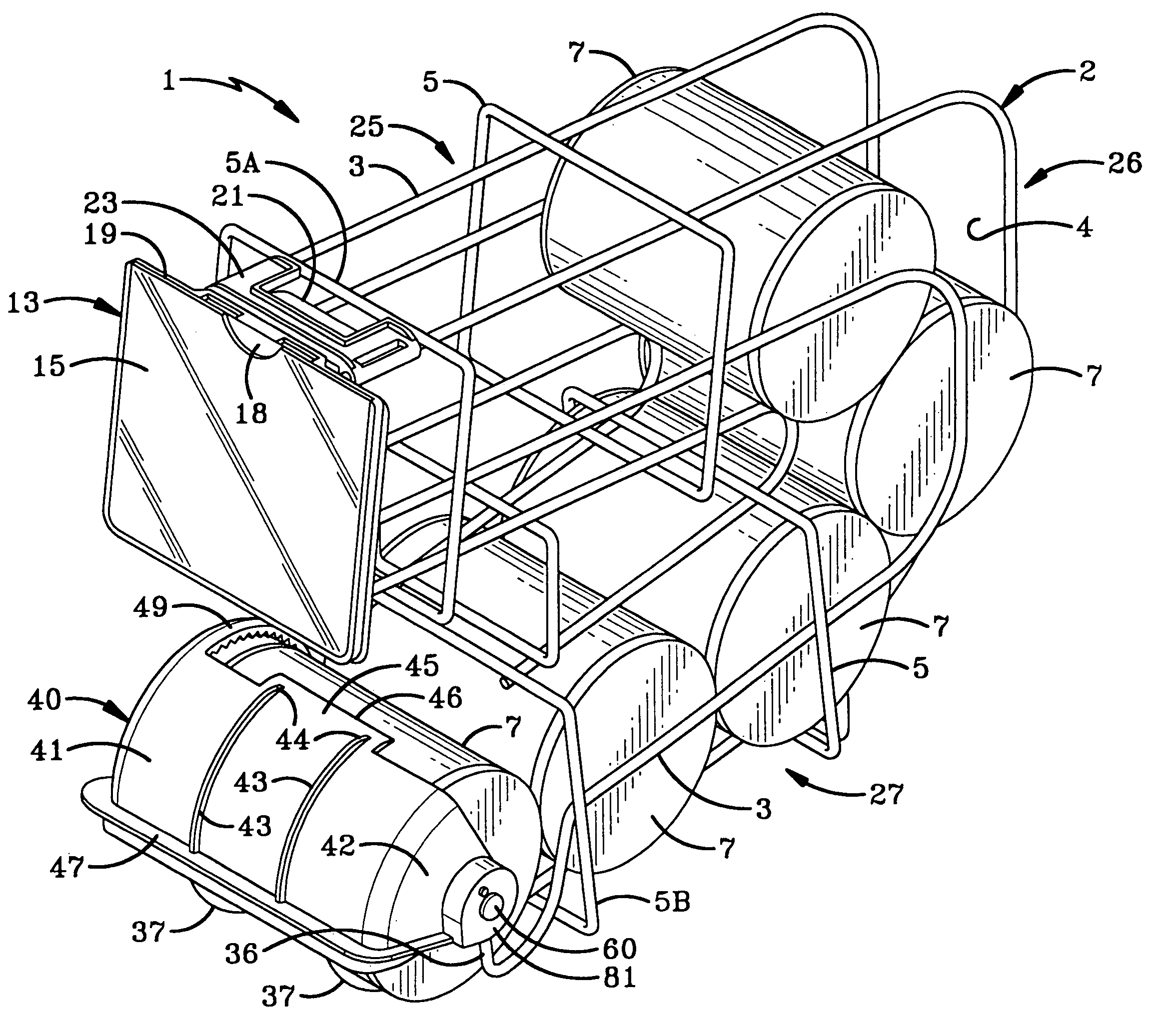 Merchandise dispenser with time delay and one-way retaining member