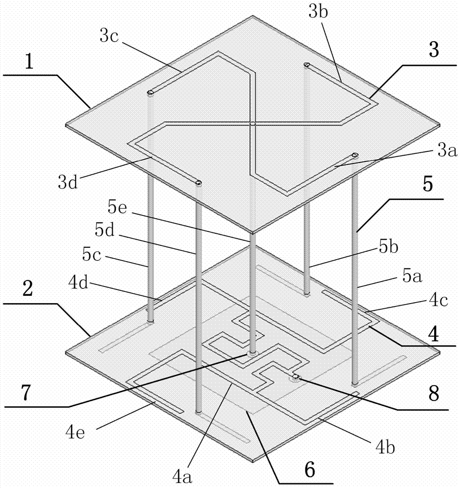 Circularly polarized angle diversity antenna