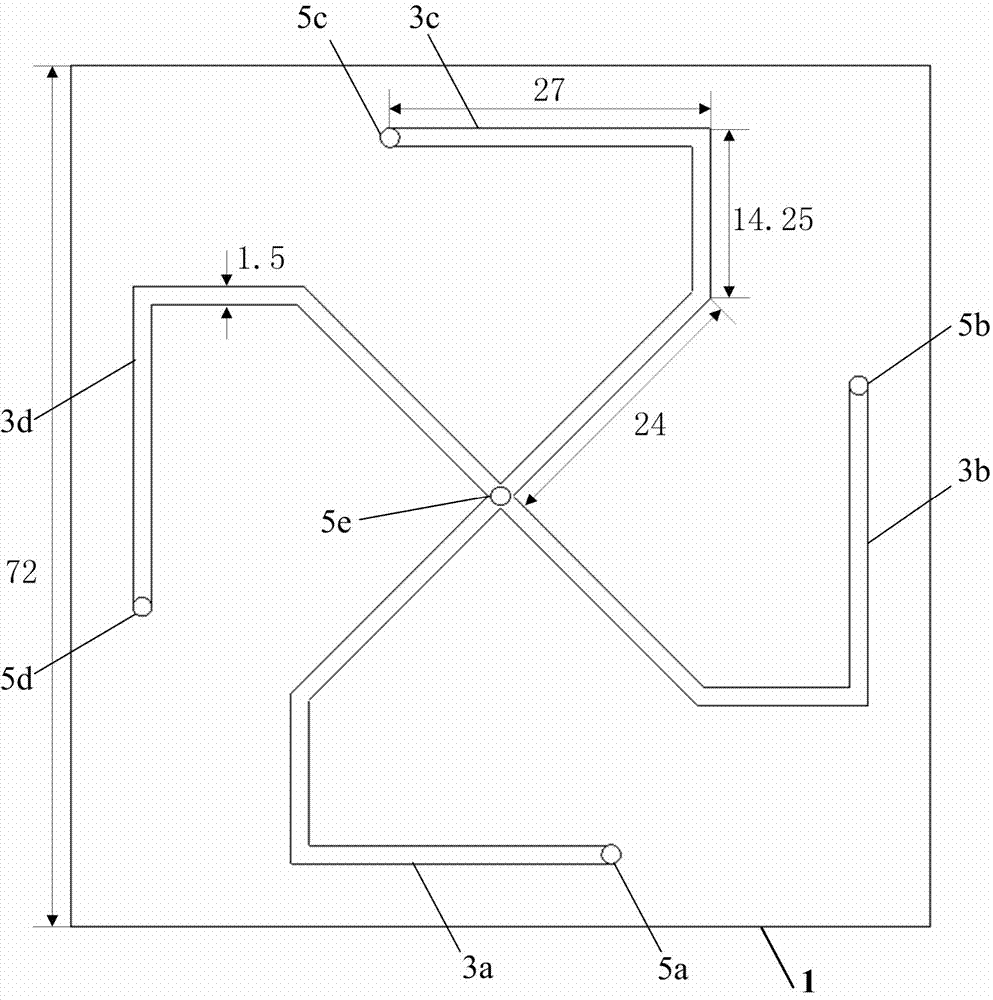 Circularly polarized angle diversity antenna