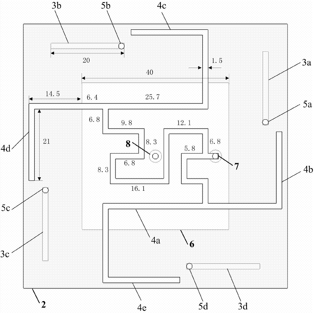 Circularly polarized angle diversity antenna